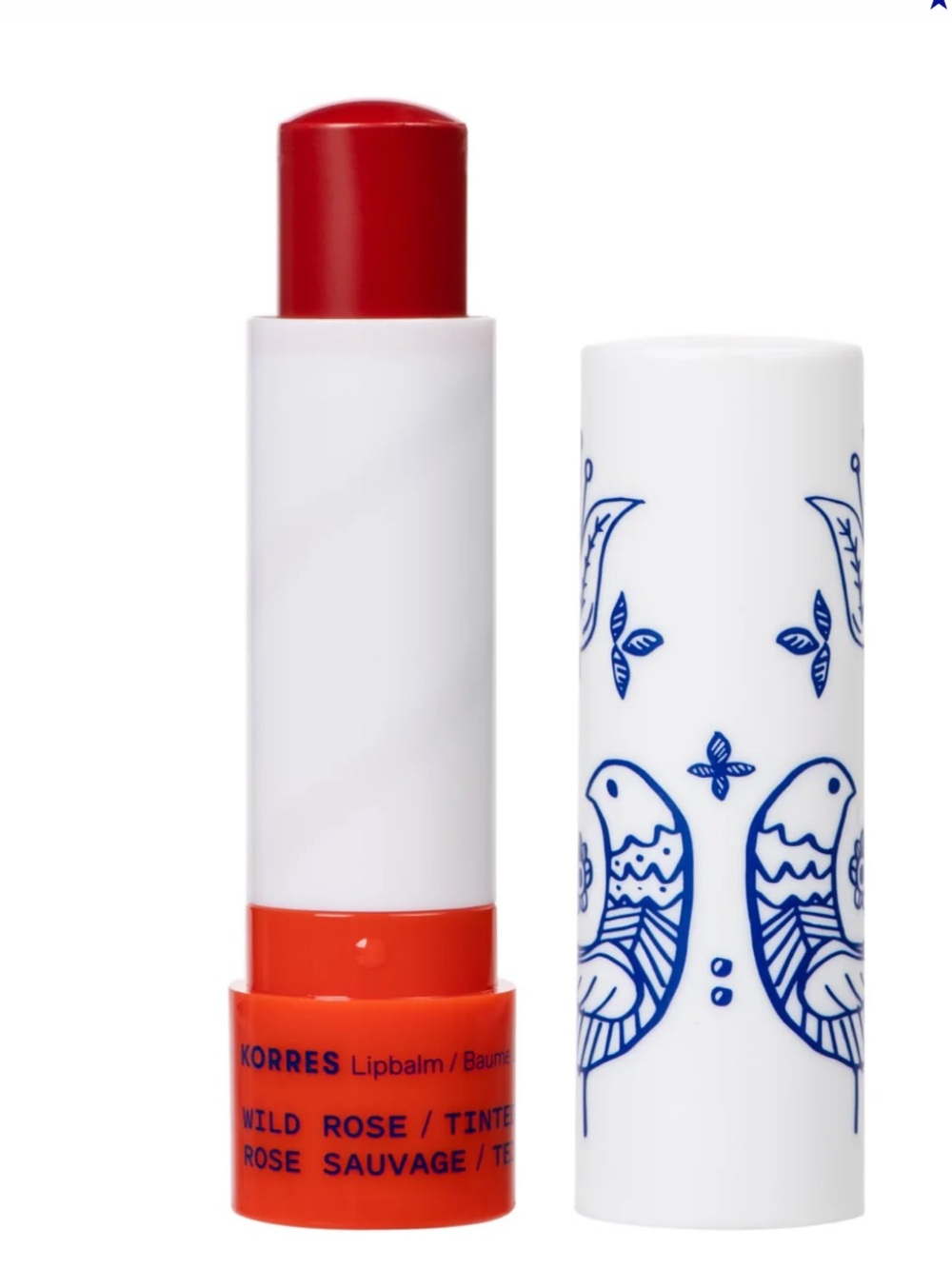 Korres Lip Butter Stick in Wild Rose Tinted 0.15oz BRAND NEW